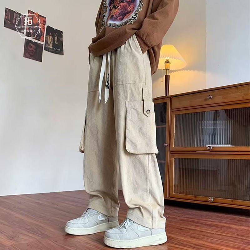 Corduroy Workwear Men's Casual Pants