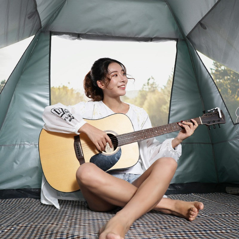 Barbecue de camping en plein air pour tente automatique