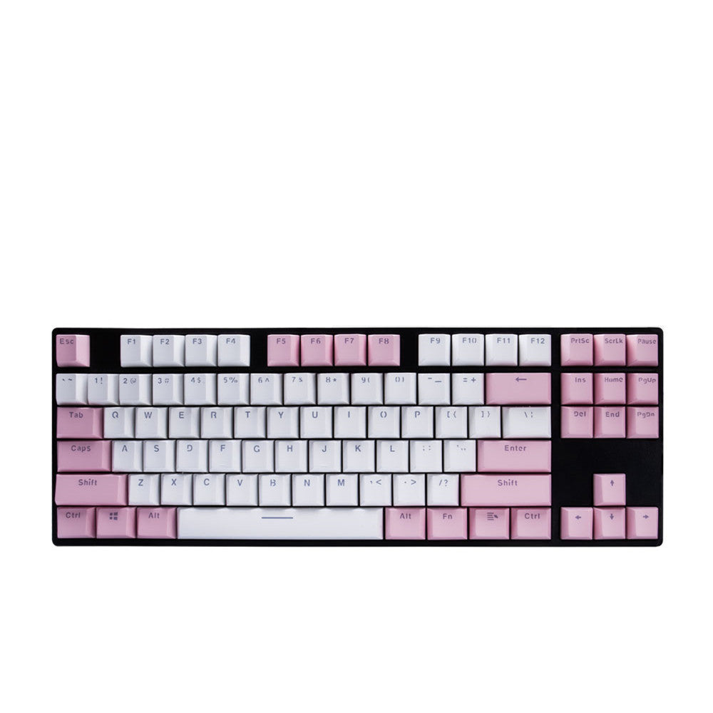 Chief Player Lang MK8 clavier mécanique 87 touches rvb bureau de jeu rétro-éclairé muet bleu rouge G jaune axe Jiadalon
