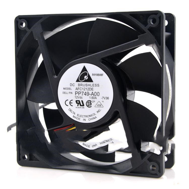 Delta AFC1212DE 12038 12 V 1,6 A 12 cm Gale Volume Ant PWM Ventilateur de refroidissement avec contrôle de vitesse