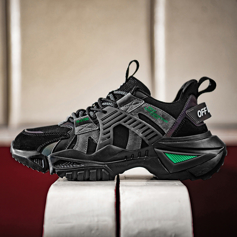 Chaussures de papa décontractées, baskets de célébrités nettes