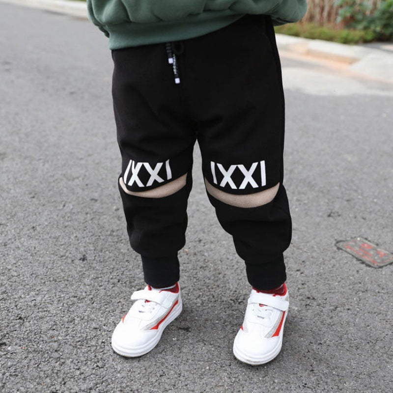 Pantalons décontractés anti-moustiques pour enfants petits et moyens