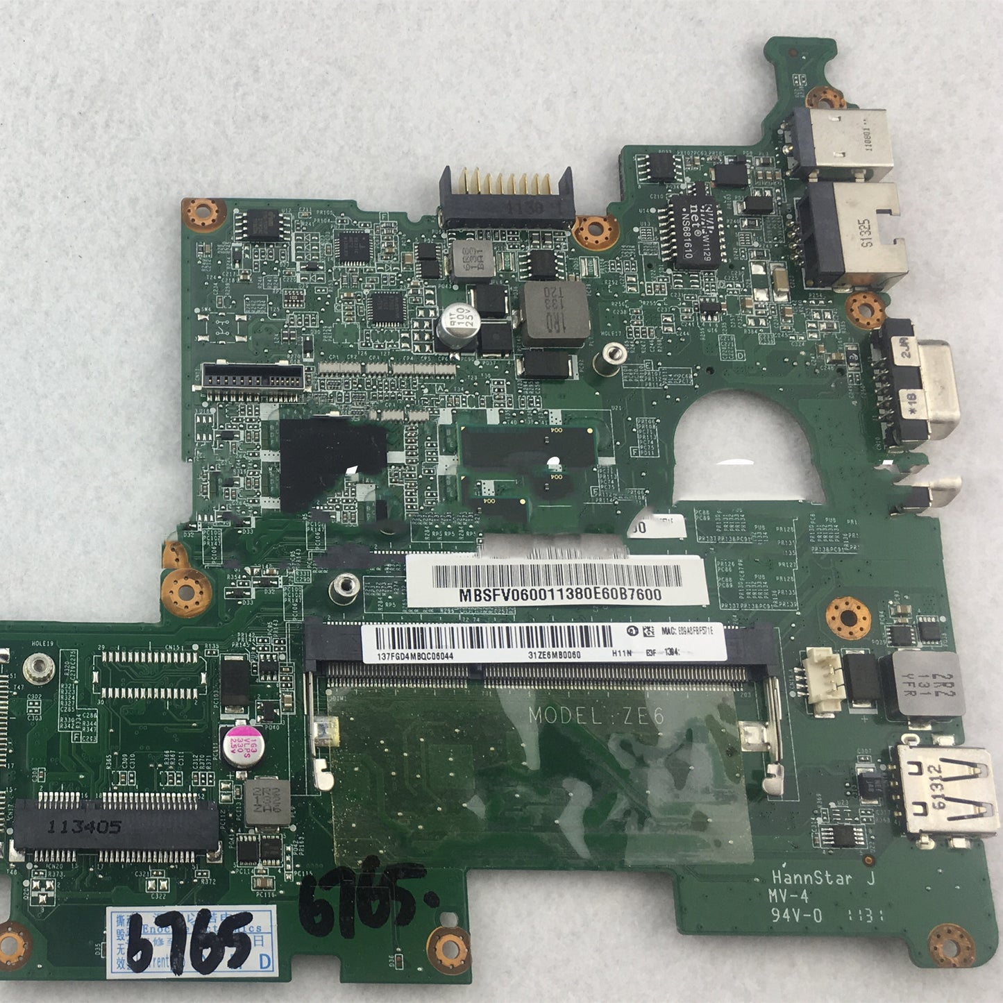 Carte mère pour ordinateur portable D257