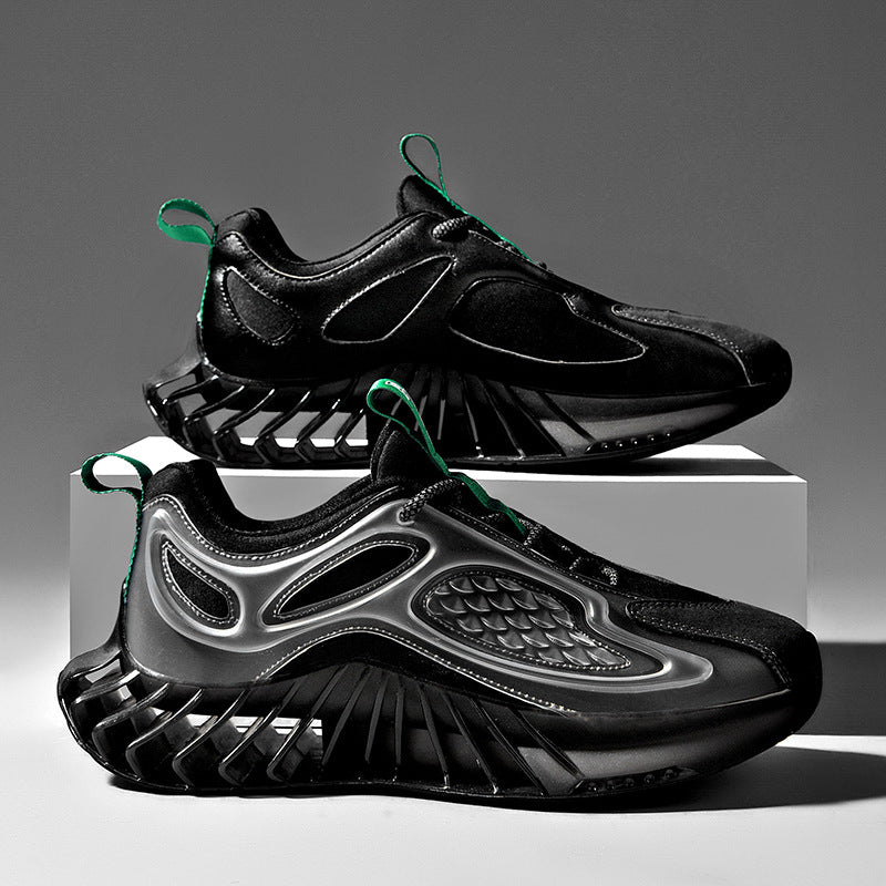 Zapatos de hombre Blade de gran tamaño, zapatos deportivos para correr de caña baja para estudiantes