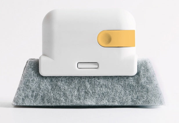 Brosse de nettoyage à rainure créative, nettoie rapidement tous les coins et les espaces, brosses de nettoyage de rails de portes et fenêtres détachables