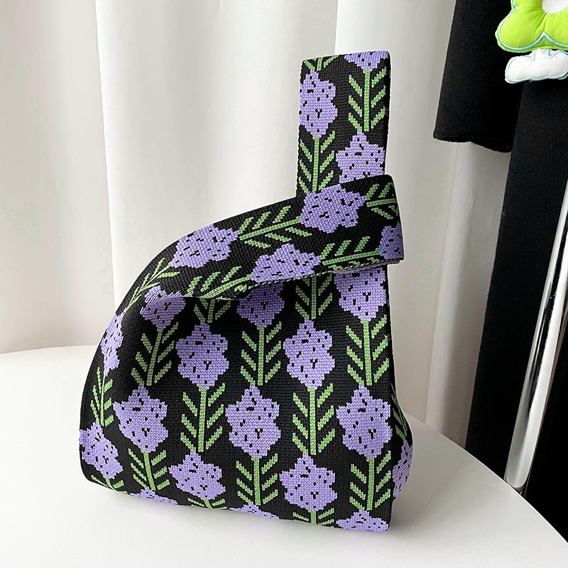 Bolso de hombro tejido todo fósforo de moda de alta calidad con diseño de interés especial