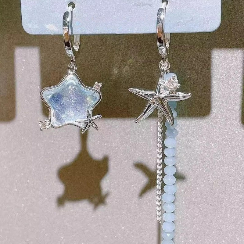 High Sense Light Luxury Temperament New Summer Exquisite Special Interest Earrings Women