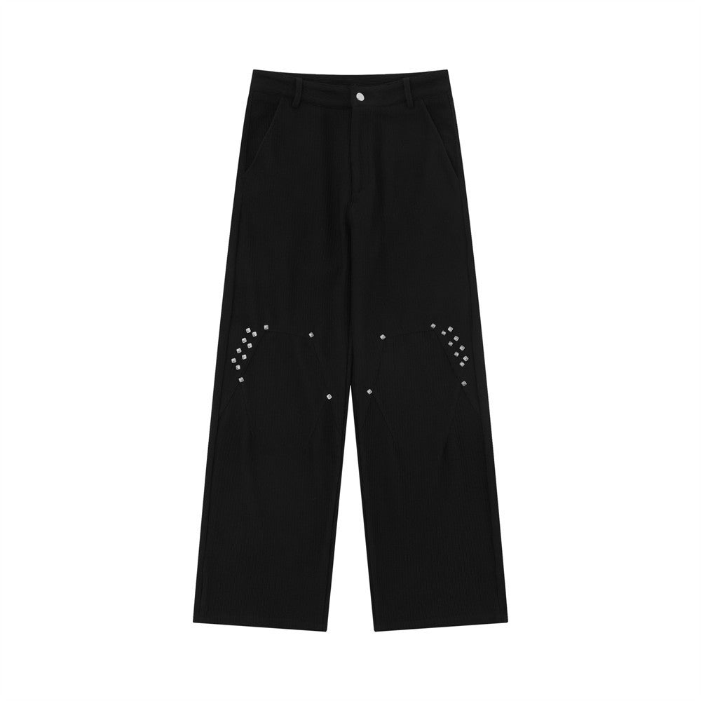 Men's Wide-leg Personal Leisure Trousers