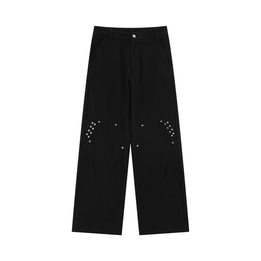 Men's Wide-leg Personal Leisure Trousers