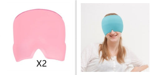 Mascarilla para ojos en gel para aliviar el dolor de cabeza
