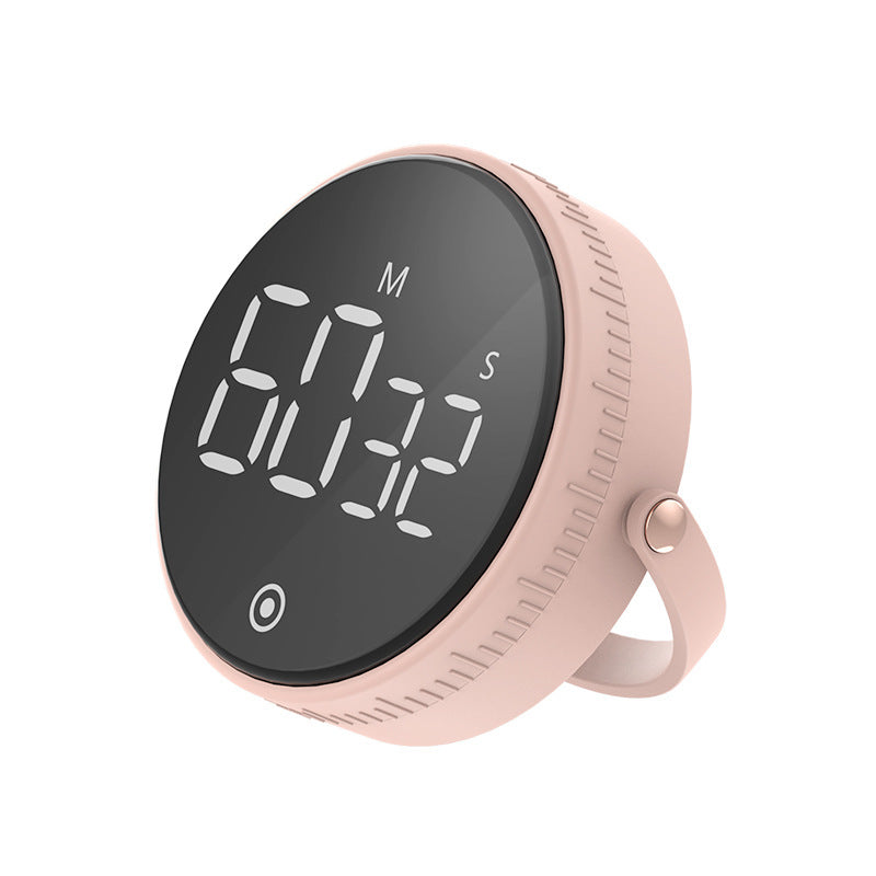 Minuterie numérique réglable rotative silencieuse de cuisine