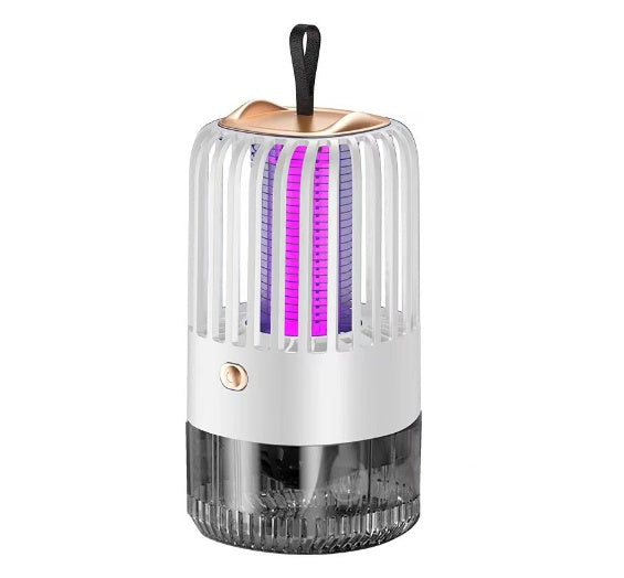 Lámpara silenciosa para matar mosquitos con succión de descarga eléctrica