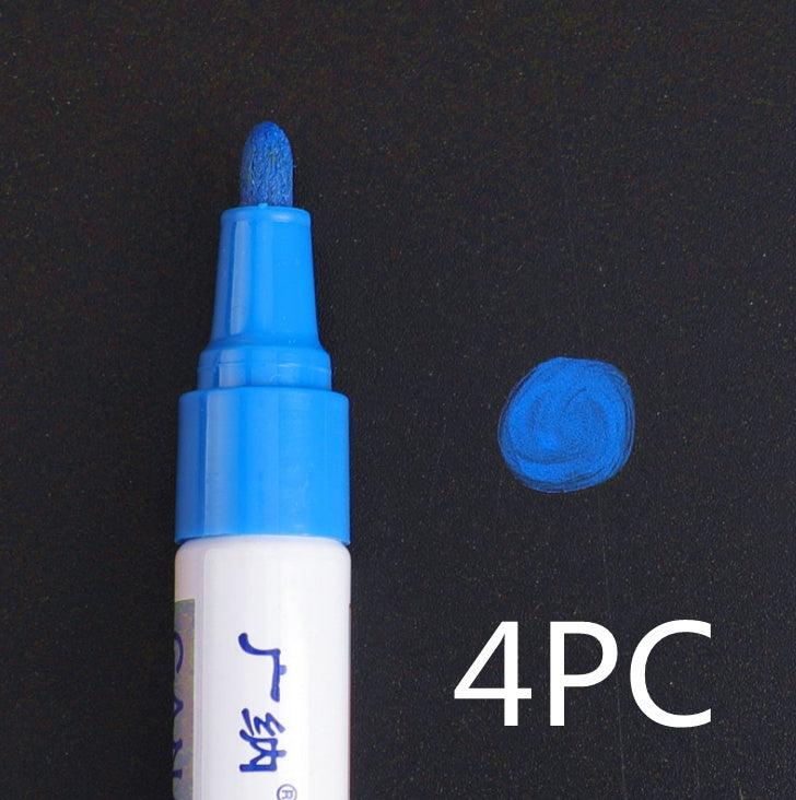 Stylo étanche coloré, bande de roulement de pneu de voiture, peinture permanente en métal CD
