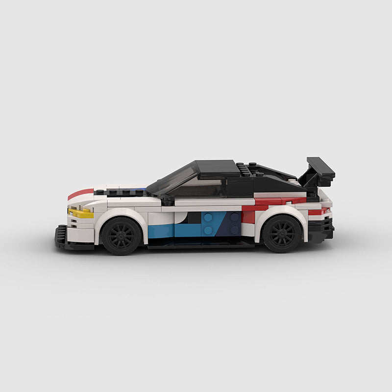 Jouets de voiture de série de blocs de construction assemblés