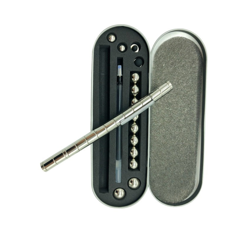 Bolígrafo Polar magnético, imán de Metal Modular, tinta de pensamiento, juguete antiestrés, enfoque antiestrés, bolígrafo táctil borrable