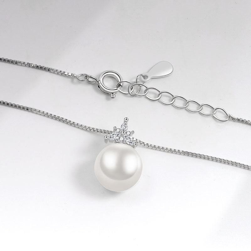 Collier pendentif en perles assorti à la mode, chaîne de clavicule exquise