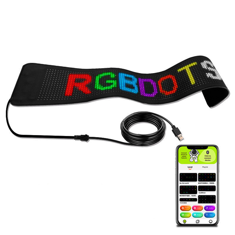 Envío de teléfono móvil con pantalla LED flexible