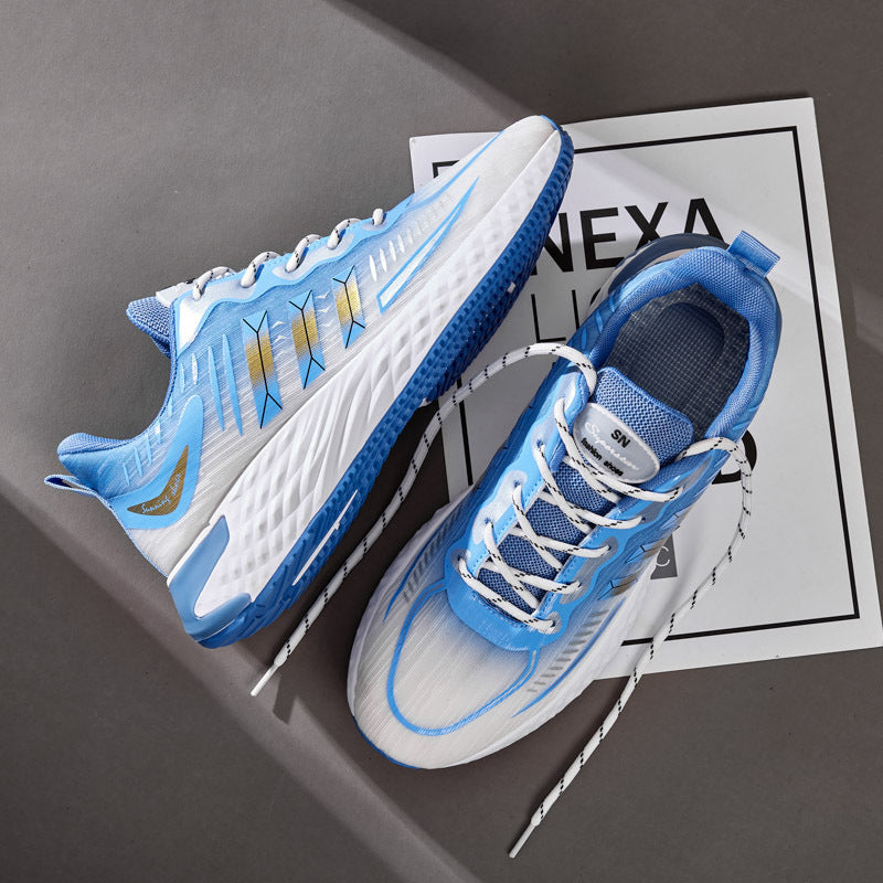 Zapatos para correr de malla personalizados de moda para hombre