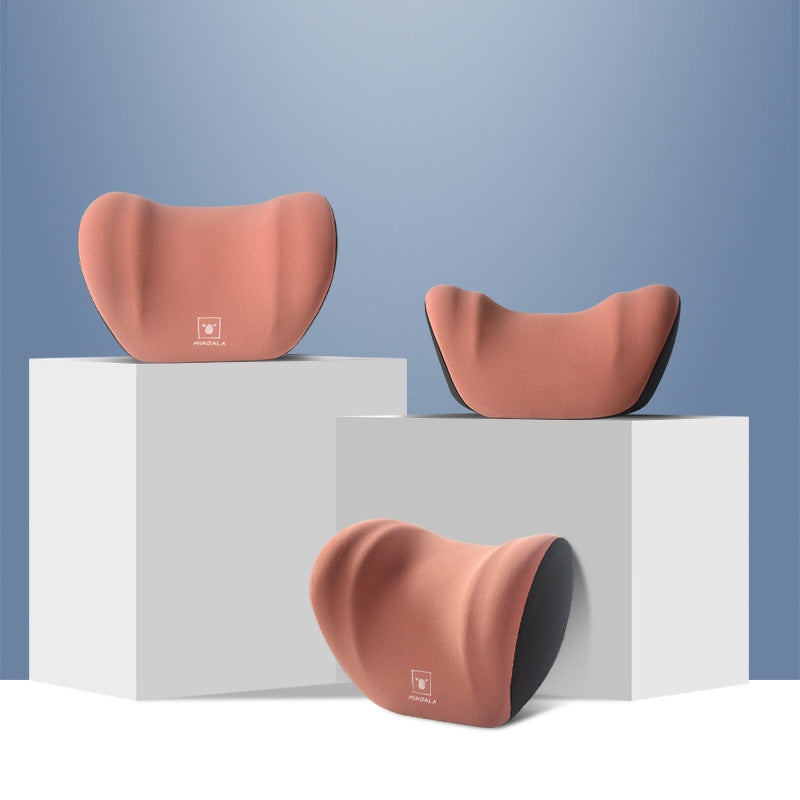 Cojín del reposacabezas del asiento de coche de la almohada del cuello del reposacabezas del coche de la espuma de la memoria