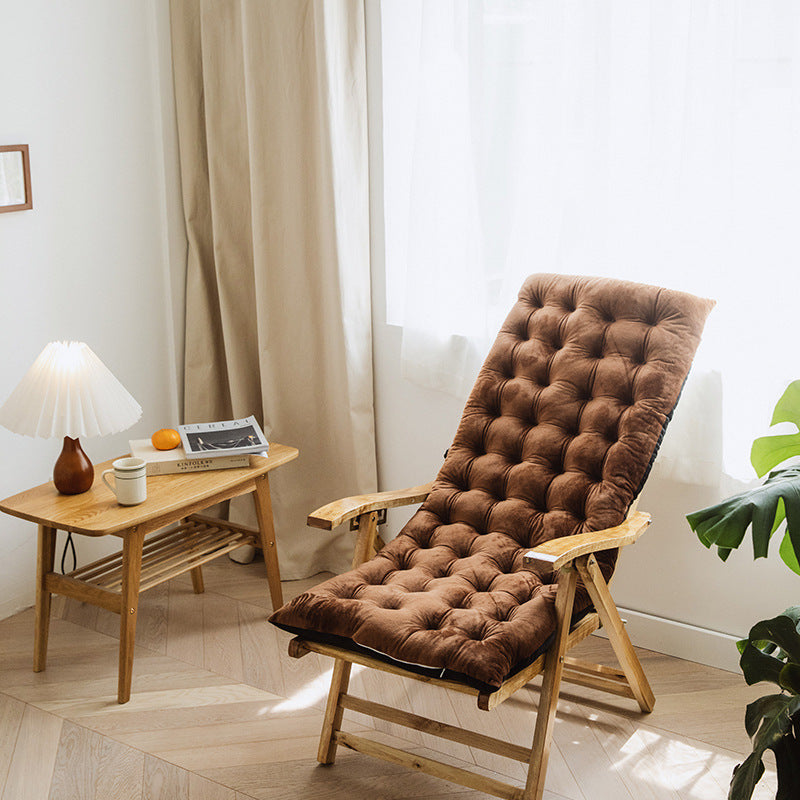 Coussin de chaise paresseuse pour chaise pliante épaissie