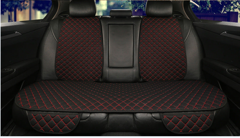 Protector de funda de asiento de coche de lino