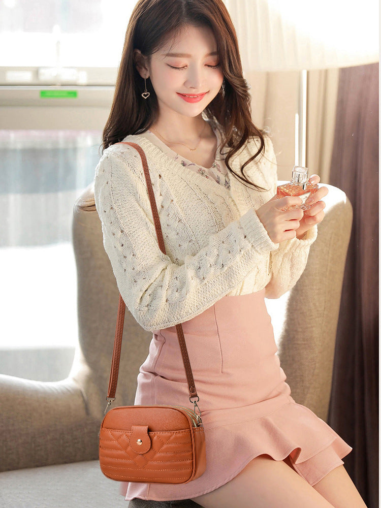 Stylish Good Texture All-match Women Messenger Bag