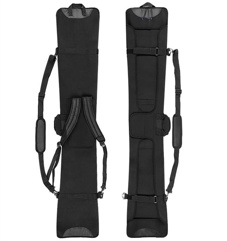 Mochila con bolsa para snowboard y esquí con piel de bola de masa de snowboard