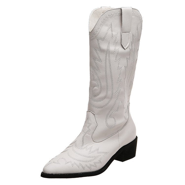 Con botas altas Botas de caballero con mangas
