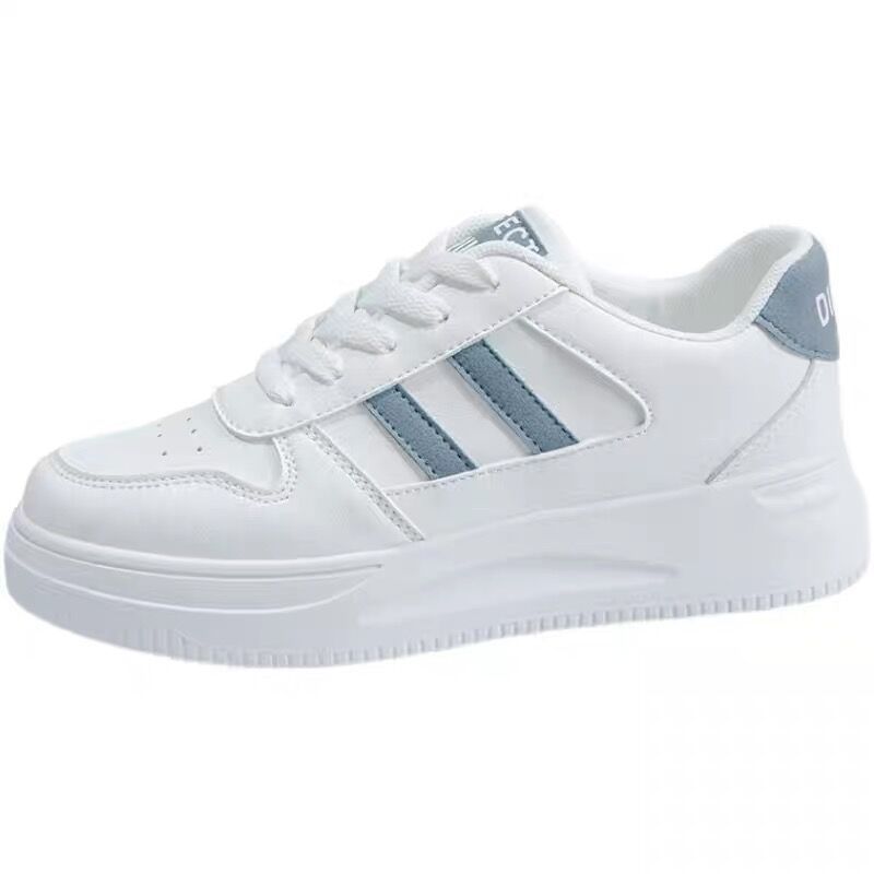 Baskets de sport décontractées en cuir pour femmes, baskets d'été blanches assorties avec tout, célébrité d'internet