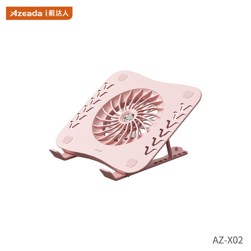 Radiateur portable pour ordinateur portable à base pliante