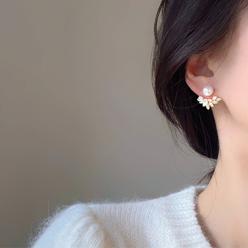 Boucles d'oreilles de luxe légères pour femmes, une paire, deux styles de port, haute qualité