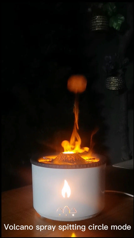 Humidificateur d'aromathérapie volcanique créatif