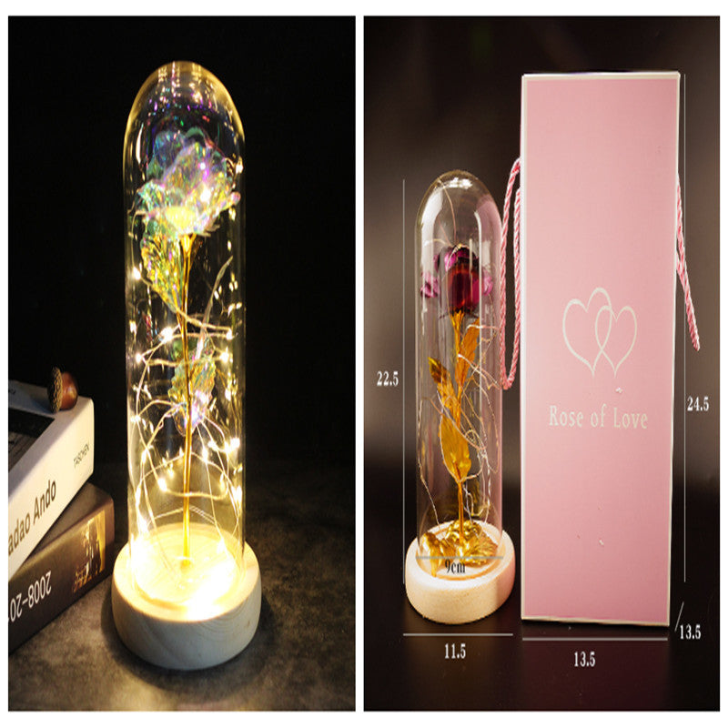 Cubierta de cristal del Principito Rosa