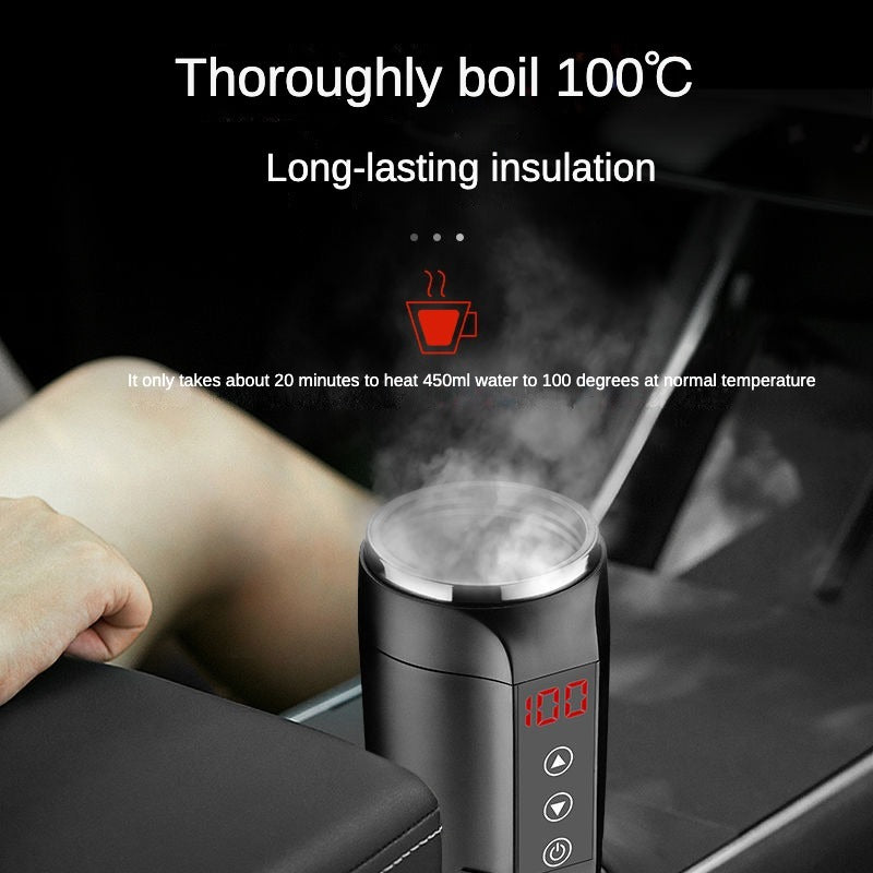 Insulated Electric Cup Water Heater For Automobiles