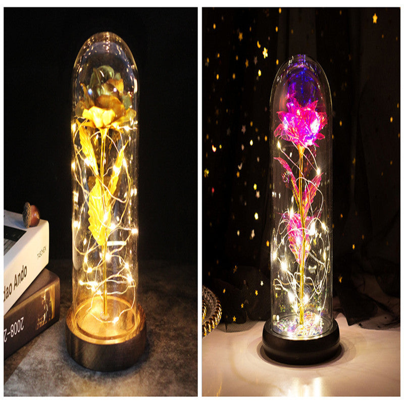 Cubierta de cristal del Principito Rosa