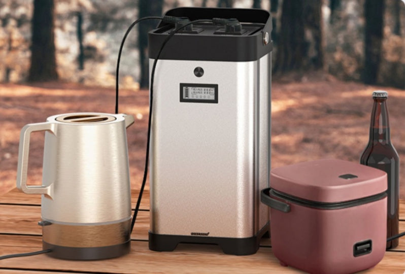 Convertidor de energía de batería portátil de modo dual 12V7000W