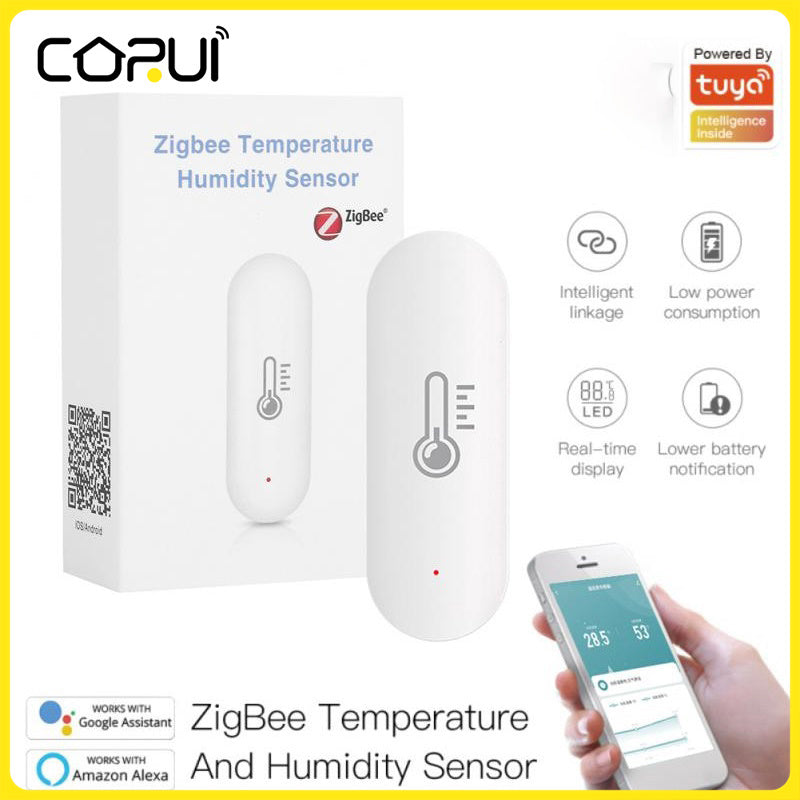 Doodle Zigbee Higrógrafo Wifi Aplicación inteligente Control remoto por voz Aleax
