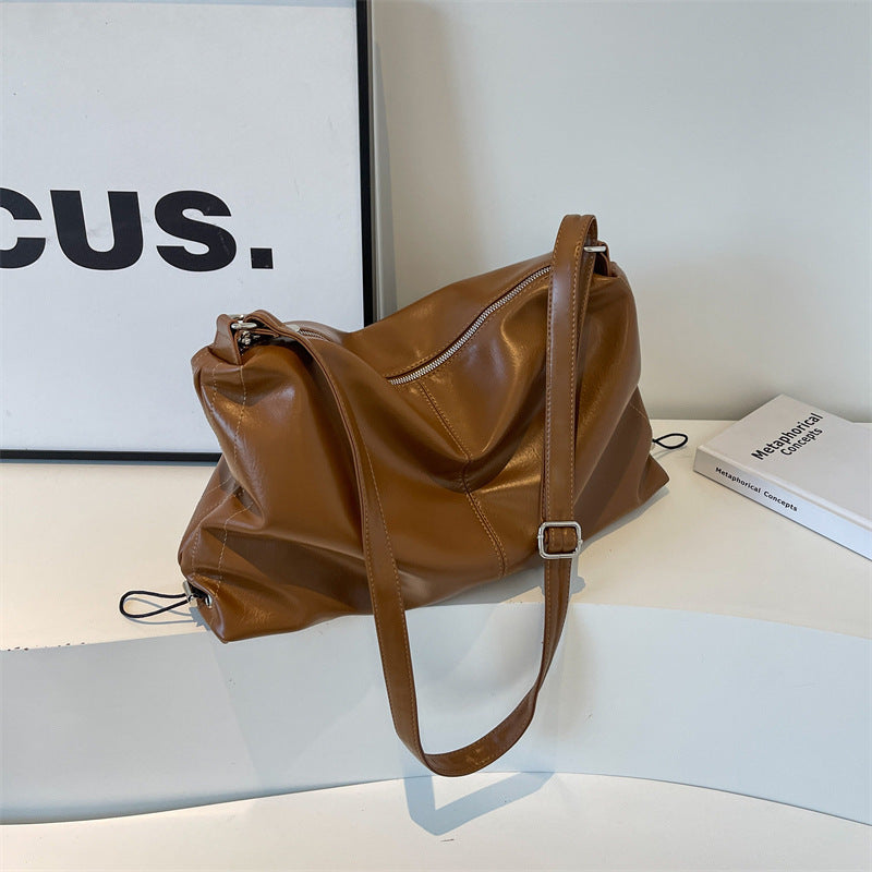 Nouveau sac messager de banlieue à texture avancée