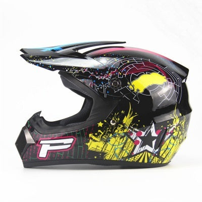 casco de moto todoterreno 4 estaciones