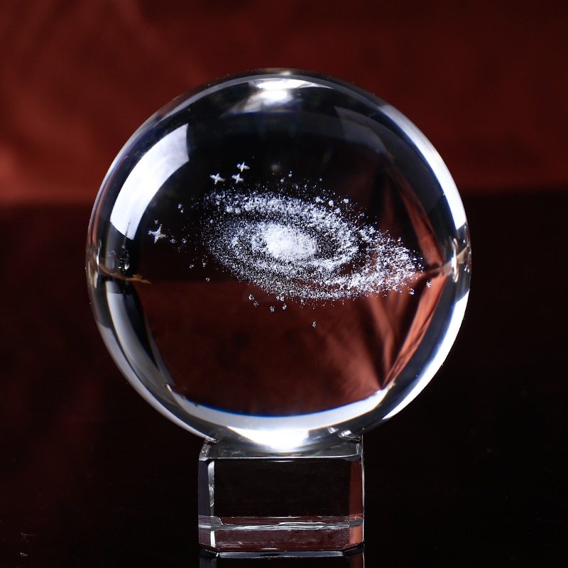 Boule de cristal galaxie