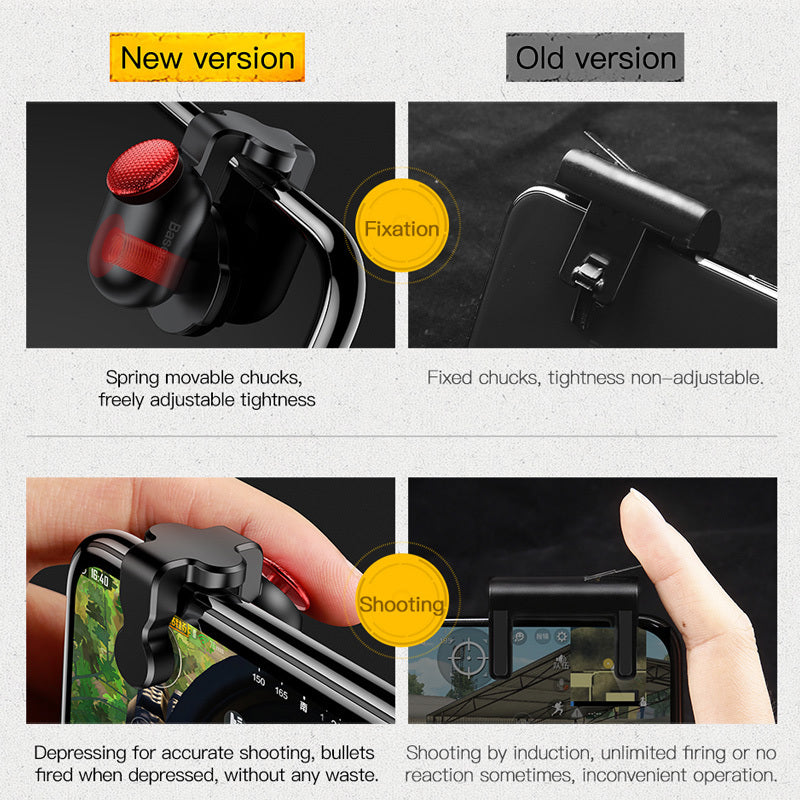 E-sports mobile game button artifact