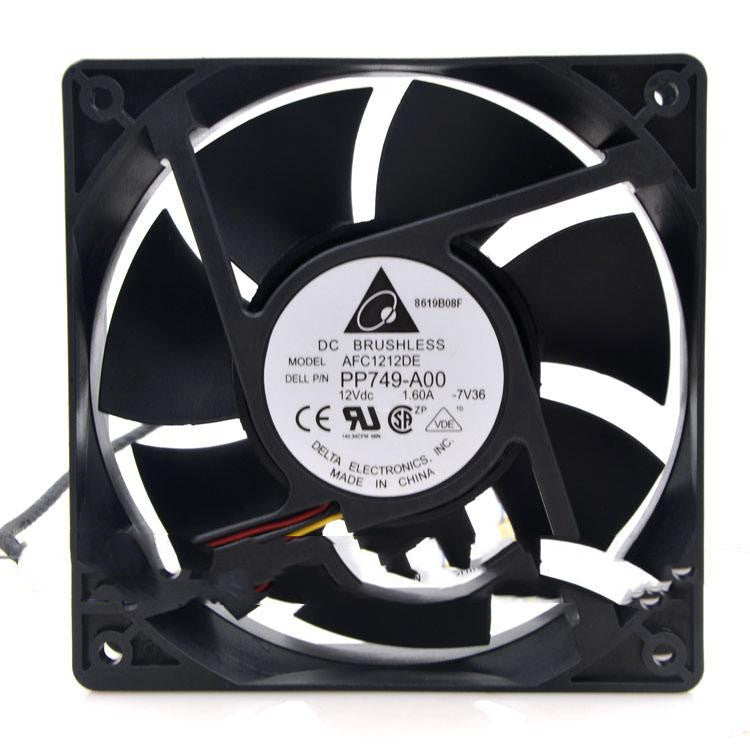 Delta AFC1212DE 12038 12 V 1,6 A 12 cm Gale Volume Ant PWM Ventilateur de refroidissement avec contrôle de vitesse