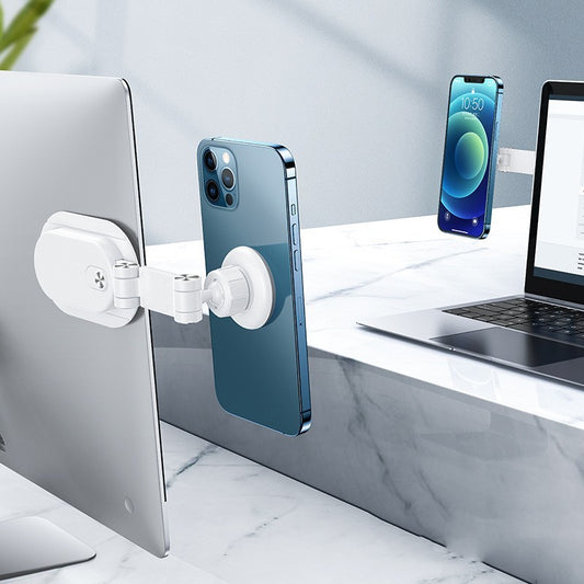 Rangement rétractable horizontal et vertical, double écran interactif avec le support magnétique de l'écran