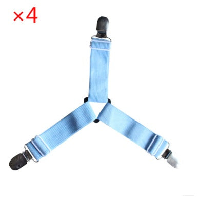 Cubierta de sábana con clips para cama
