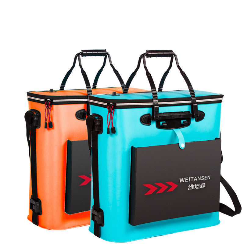 Boîte de pêche seau à poissons vivants poisson pliable