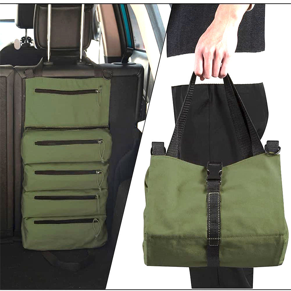 Rollo de herramientas Super Roll, bolsa de herramientas enrollable multiusos, rollo de llaves