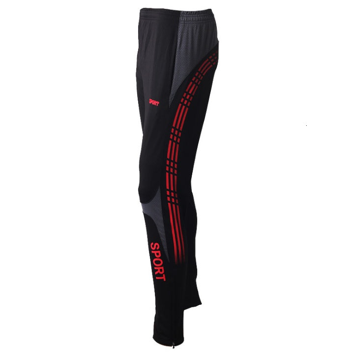 Pantalones de tubo recto para hombre, pantalones de ocio, pantalones finos para fitness al aire libre, pantalones de fútbol para correr, ropa informal de secado rápido al por mayor
