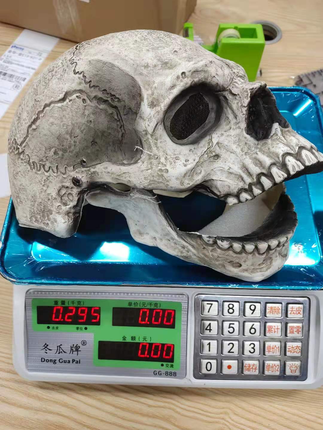 Masque de crâne complet, casque avec mâchoire mobile, squelette 3D, masque d'horreur, Costume de Cosplay pour adultes