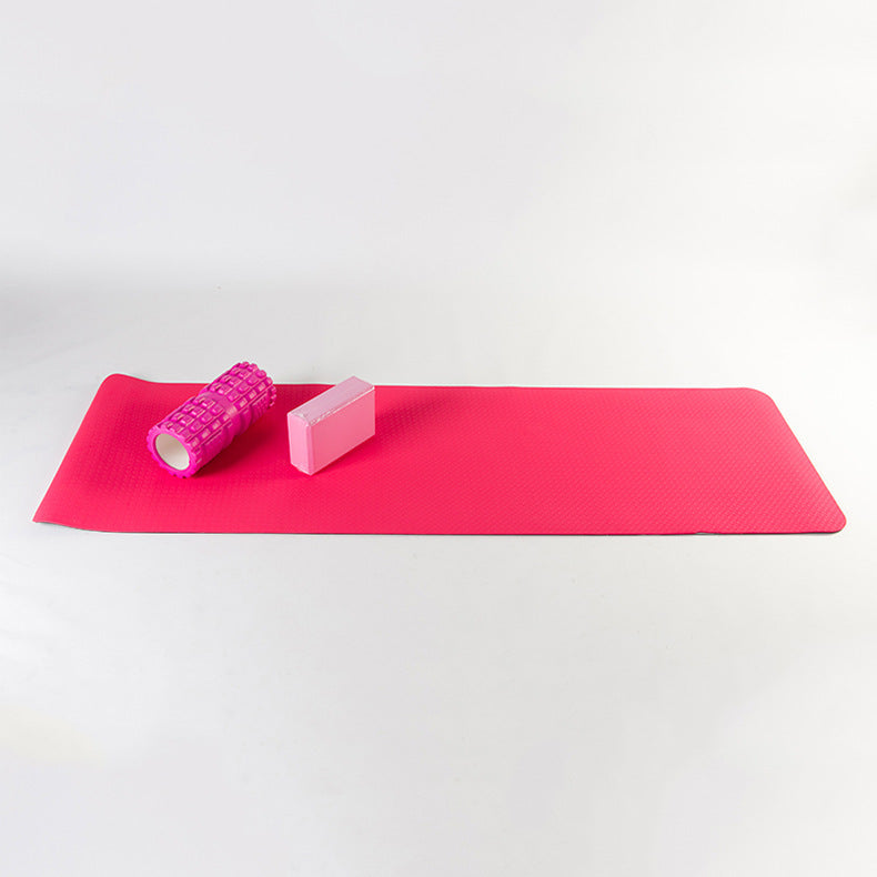 Tapis de Yoga épais 8mm, tapis de Yoga allongé bicolore 18361 épais 8mm