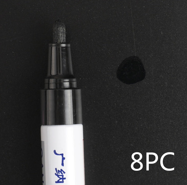 Stylo étanche coloré, bande de roulement de pneu de voiture, peinture permanente en métal CD